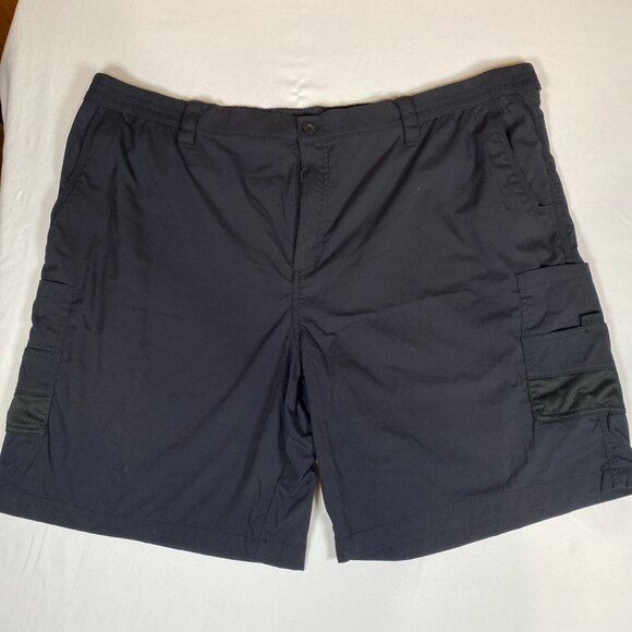 Magellan Outdoors Fish Gear 3XL 95% Nylon 5% Spandex Black Shorts - Picture 1 of 5